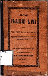 Hikajat pradjoerit djawa