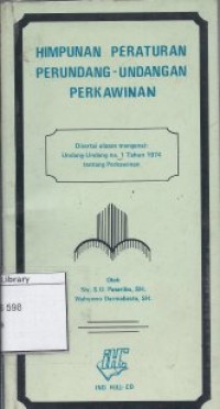 Himpunan Peraturan Perundang - Undangan Perkawinan