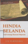 Hindia Belanda: Studi tentang Ekonomi Majemuk