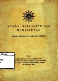 Agama, kekuasaan dan kewibawaan : sebuah pendekatan dari segi politik
