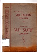 Peringatan 40 tahun ati sutji