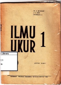 Ilmu ukur: djilid 1 untuk S.M.P.