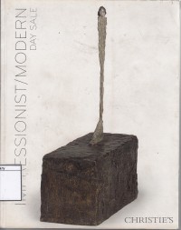 Impressionist And Modern Art : day sale, Wednesday 7 May 2008