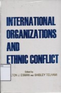 International Organization and Ethnic Conflict