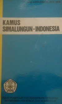 Kamus Simalungun-Indonesia