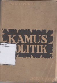 Image of Kamus Politik