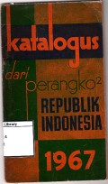 Katalogus dari perangko perangko republik Indonesia 1967