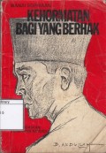 Kehormatan Bagi Yang Berhak: Bung Karno Tidak Terlibat G 30 S/PKI