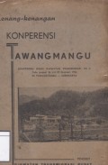 Kenang-kenangan konperensi dinas Djawatan Transmigrasi ke-V, pada tgl. 26 s/d 29 Djanuari 1956 di Tawangmangu-Surakarta
