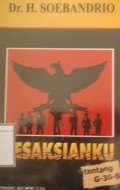 Kesaksianku Tentang G-30-S