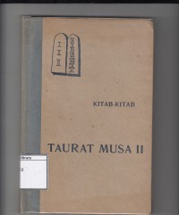 Kitab-kitab Taurat Musa II