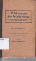 Krishnamurti dan peladjarannja