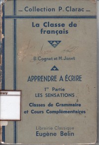 La classe de francais