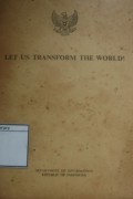 Let Us Transform the World: opening address