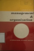 Management & Organization