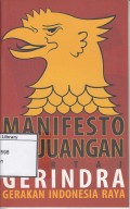 Manifesto perjuangan partai gerindra gerakan indonesia raya