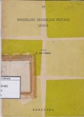 Masalah-masalah Petani Jawa