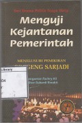 Menguji kejantanan pemerintah : menelusuri pemikiran Soegeng Sarjadi