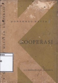 Menindjau masalah kooperasi