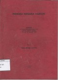 Menuju negara hukum: Pidato Mohammad hatta