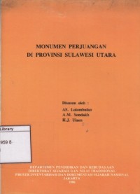 Monumen Perjuangan di Provinsi Sulawesi Utara