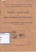 Mount goentoer and hot springs of tjipanas