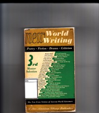 New world writing: third mentor selection