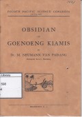 Obsidian of goenoeng kiamis
