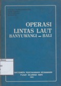 Operasi Lintas Laut Banyuwangi-Bali