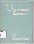 Operations of bapindo: december 31, 1983