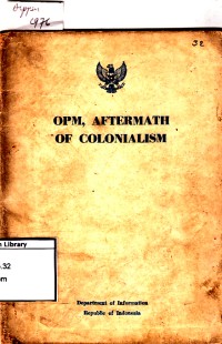 Opm, aaftermath of colinialism