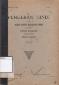 Pangeran Hinda atau Achir Zaman Keradjaan Roem