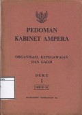 Pedoman Kabinet Ampera: Organisasi, Kepegawaian dan Gadji