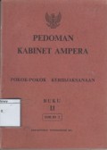 Pedoman Kabinet Ampera: Pokok-pokok Kebidjaksanaan