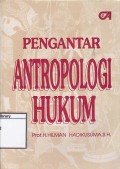 Pengantar Antropologi Hukum
