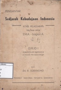 Pengantar Sejarah Kebudayaan Indonesia 2