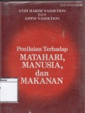 Penilaian Terhadap Matahari, Manusia, dan Makanan