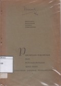 Perumusan-perumusan dan Putusan-putusan Seksi-seksi Musjawarah Nasional Pembangunan tanggal 4 desember 1957 di Jakarta