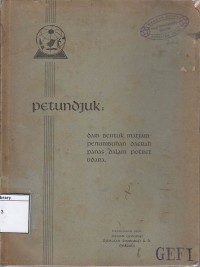 Petundjuk : dari bentuk matjam-matjam penumbuham daerah panas dalam potret udara