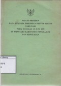 Pidato Presiden pada Upacara Peresmian Proyek Irigasi Tabo-tabo pada Tanggal 15 Juni 1978 di Tabo-tabo Kabupaten Panjakene dan Kepulauan