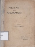 Pikiran dan Perdjoeangan