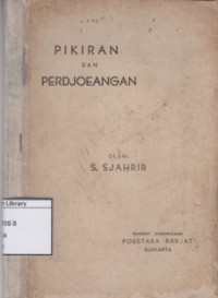 Pikiran dan Perdjoeangan