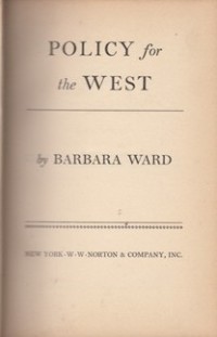 Policy for the West