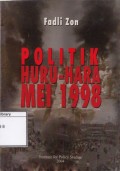 Politik Huru Hara Mei 1998