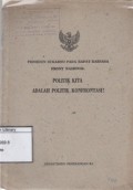Presiden Sukarno pada Rapat Raksasa Front Nasional: Politik Kita adalah Politik Konfrontasi!: Amanat Presiden Sukarno pada Rapat Raksasa Front Nasional Mengganjang Malaysia di Istana Olahraga Gelora Bung Karno, Senajan, Djakarta, pada tanggal 27 Djuli 1963