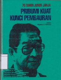 70 Tahun Junus Jahja: Pribumi kuat kunci pembauran