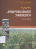 Prosiding: Lokakarya Pengembangan Sagu di Indonesia Batam, 25-26 Juli 2007