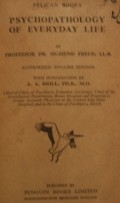 Psychopathology of everyday life