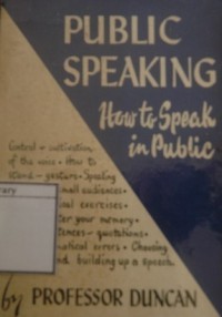 Public Speaking: How to speak in public