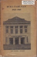 Buku tahunan 1964-1965 Universitas Indonesia fakultas kedokteran